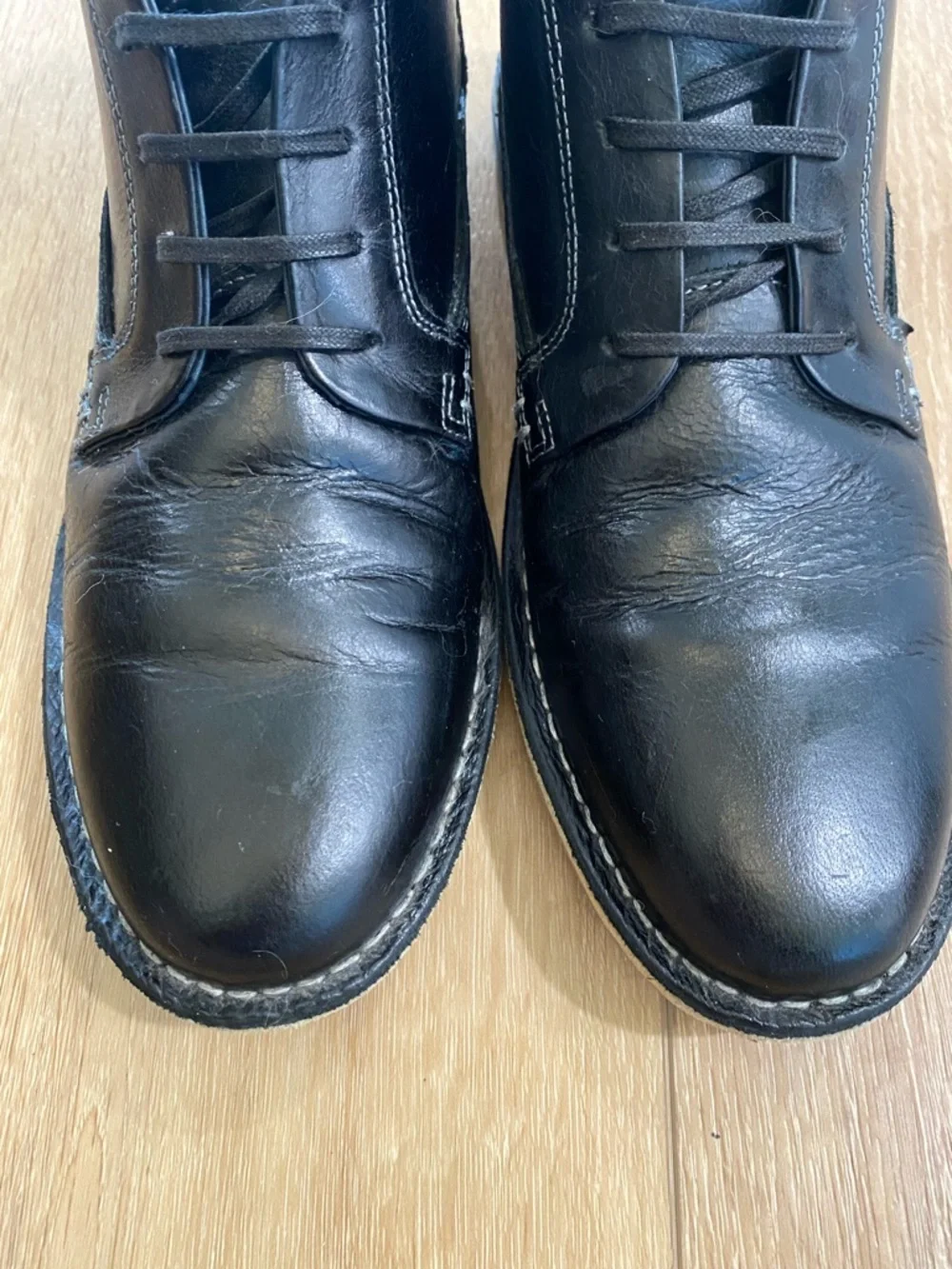 Steve Madden Boots Men’s Size 9 Black Gadrick Chukka Boots Casual Preppy Work